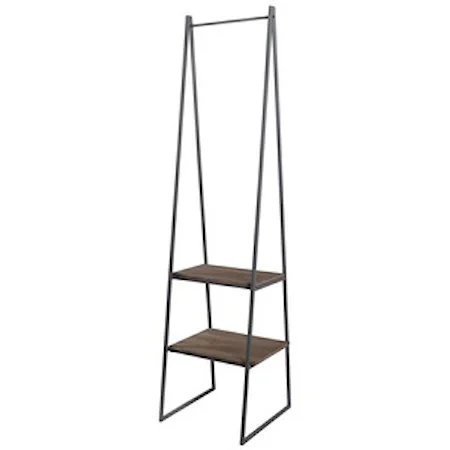 Industrial Gray Metal Bookcase by Bryan Keith